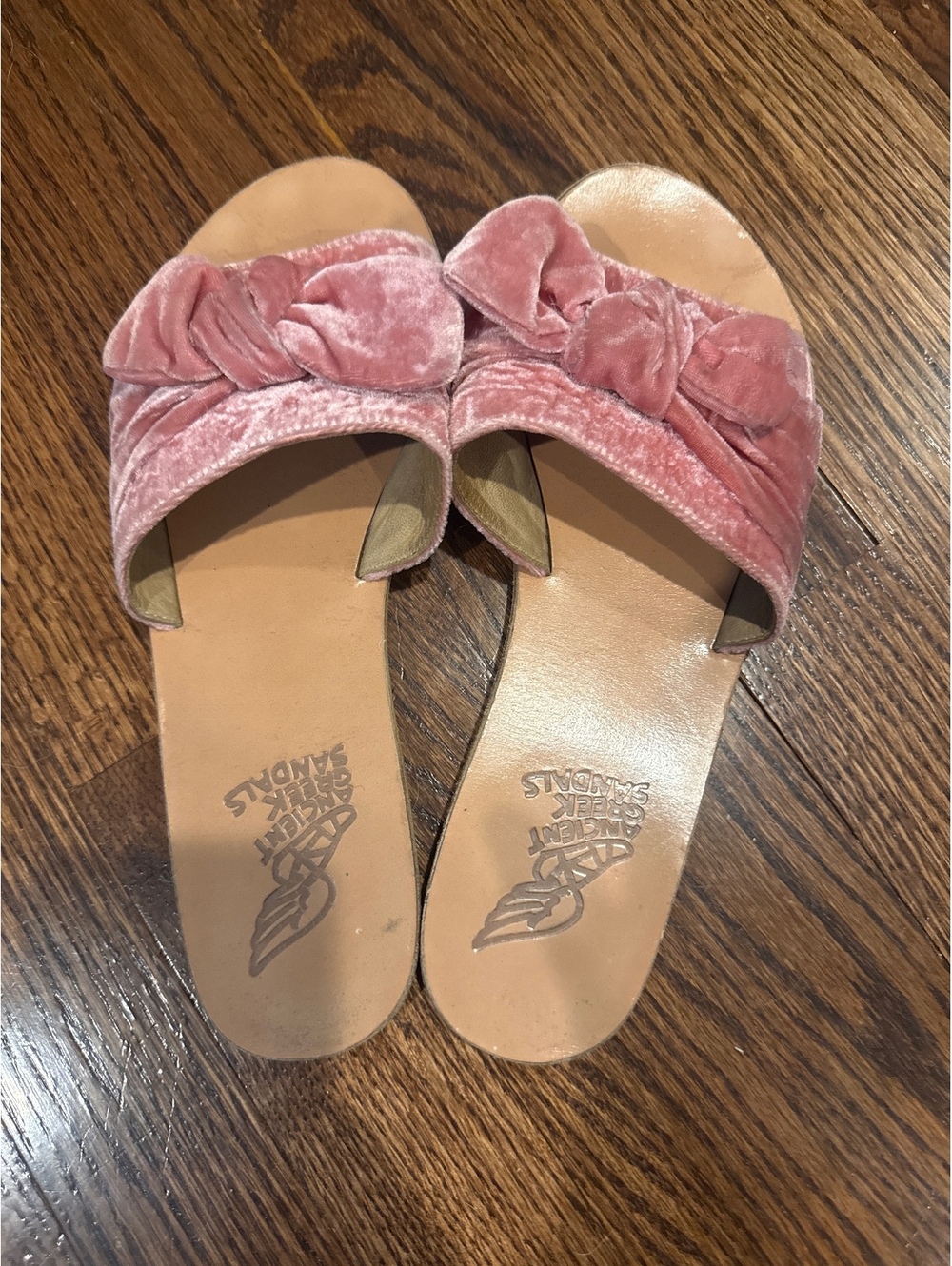Ancient Greek Sandals Taygete Slides Size 39
